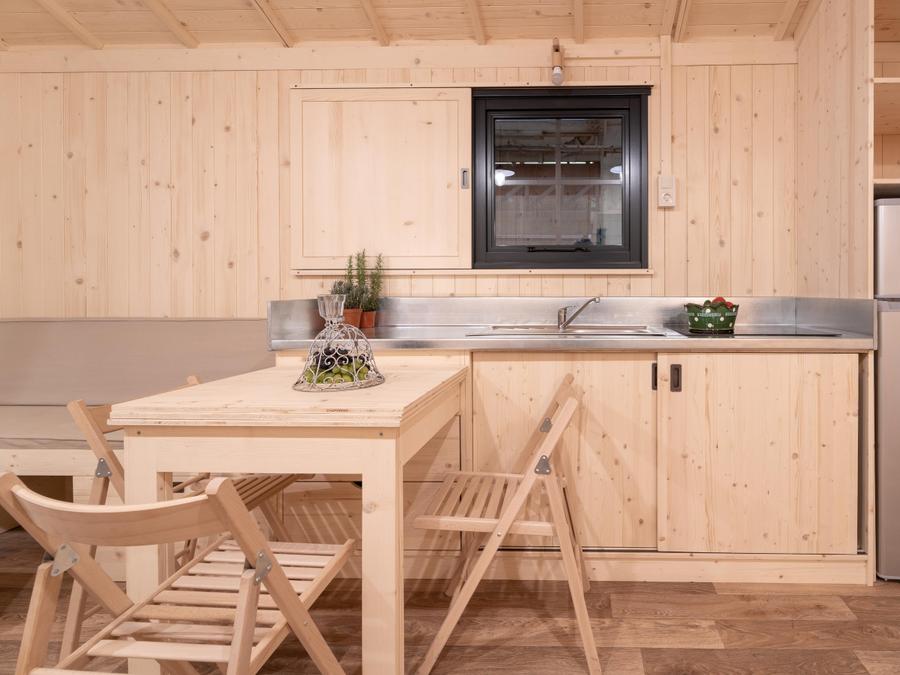 Chalet 7 personnes - CABANE LODGE PREMIUM BORA BORA 3 CH 7 PERS CLIM TV LAVE VAISSELLE 7 pers 8