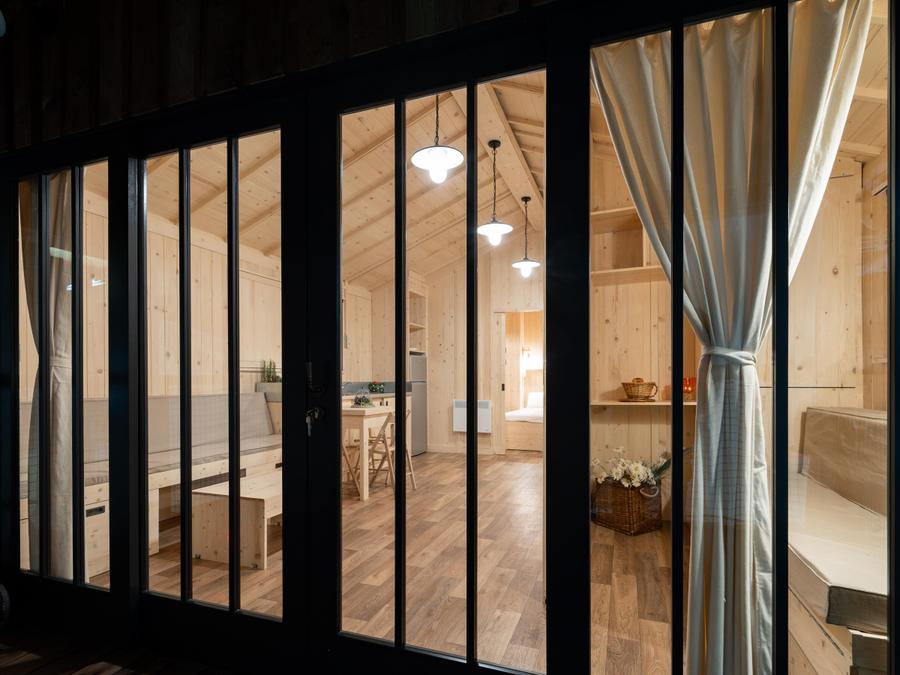 Chalet 7 personnes - CABANE LODGE PREMIUM BORA BORA 3 CH 7 PERS CLIM TV LAVE VAISSELLE 7 pers 2
