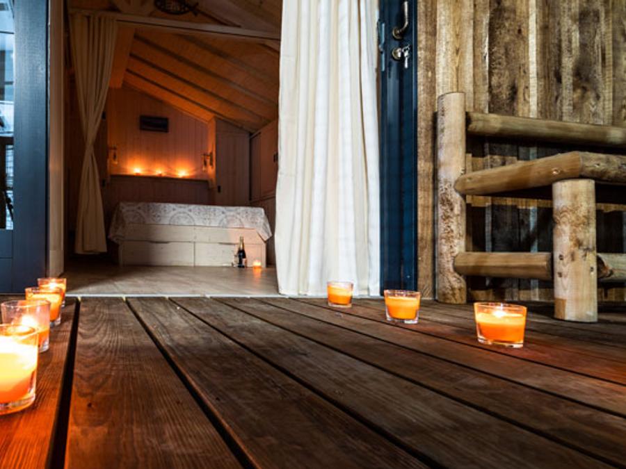 Chalet 4 personnes - CABANE LODGE PREMIUM SOLARO 1 CH 2/4 PERS CLIM TV 4 pers 1