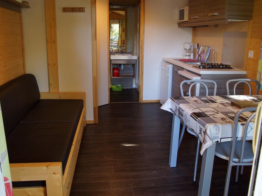 Chalet 4 personnes - Chalet Bouleau - 2 chambres - personnes supplémentaires possible en supplément, contacter le camping 3