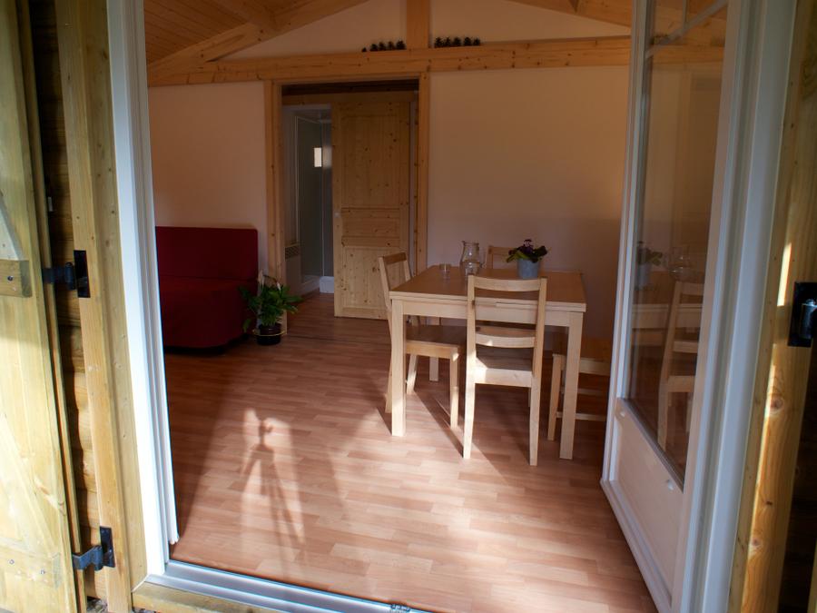 Chalet 4 personnes - Chalet Sapin - 2 chambres - personnes supplémentaires possible en supplément, contacter le camping 3