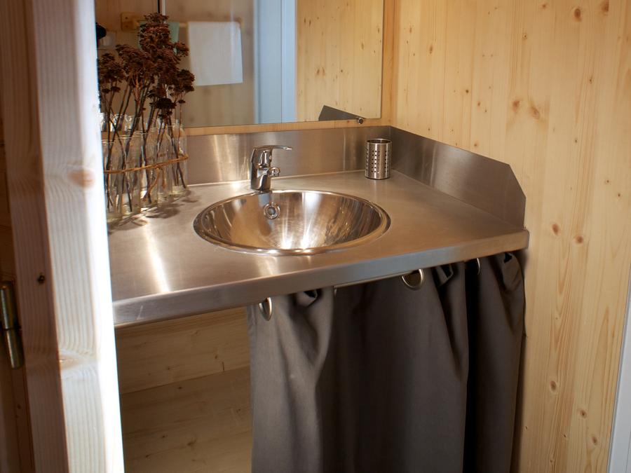 Chalet 4 personnes - Chalet Epicéa - 2 chambres - personnes supplémentaires possible en supplément, contacter le camping 2