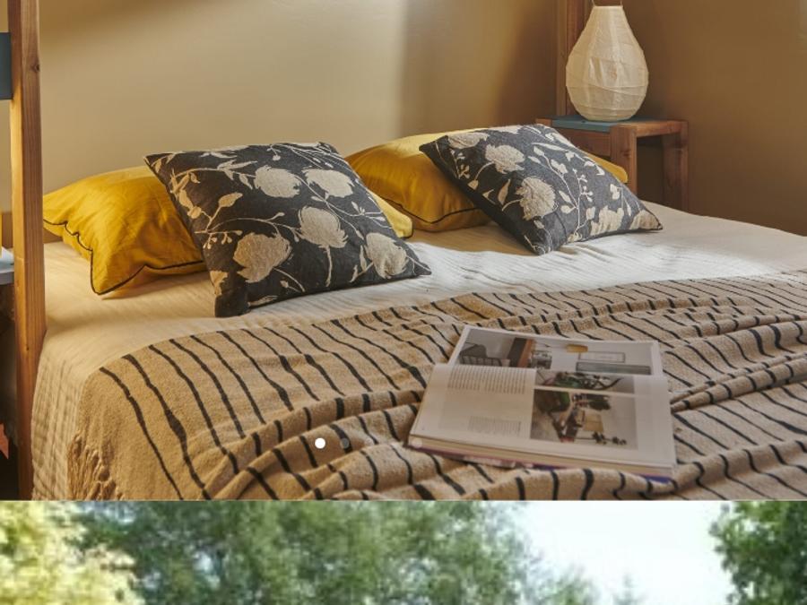 Lodge 5 personnes - Bungalow toilé 'Tente Lodge' 26m² 8