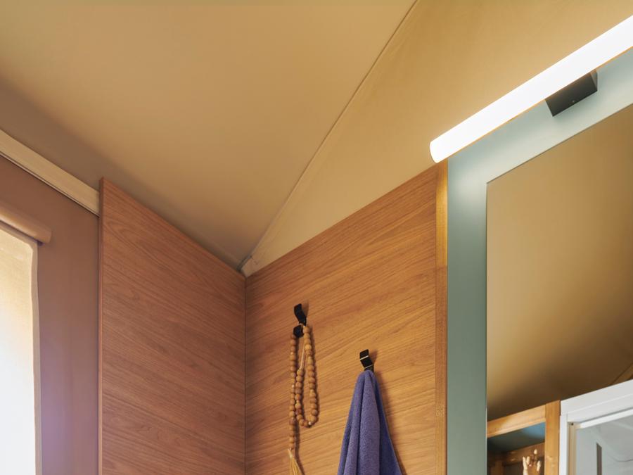 Lodge 5 personnes - Bungalow toilé 'Tente Lodge' 26m² 5