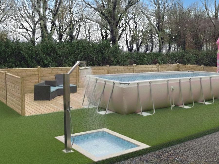 Lodge 5 personnes - Bungalow toilé 'Tente Lodge' 26m² 12