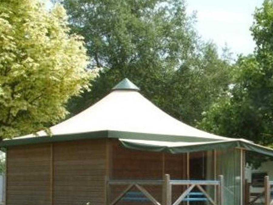 Bungalow toilé 5 personnes - Bungalow toilé Bengali 25m² 0