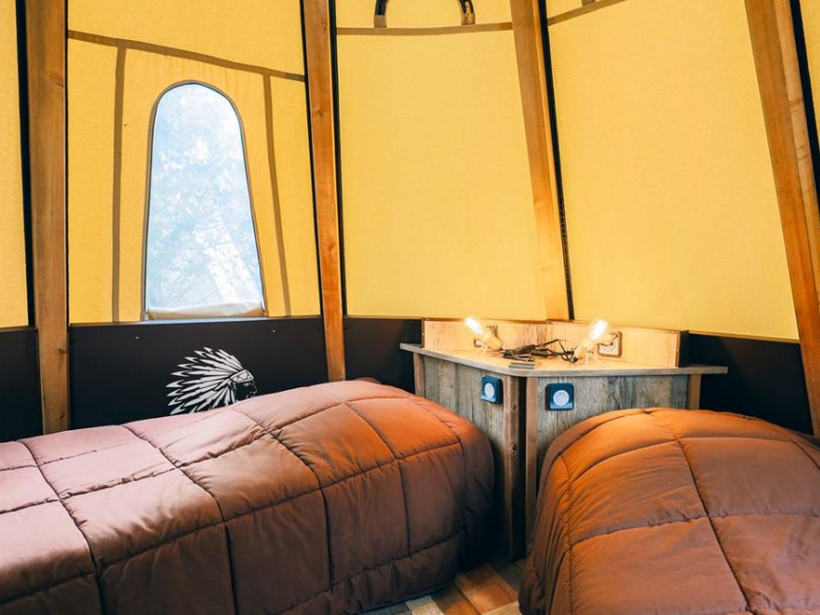 Hébergement 4 personnes - TIPI 4 PERS- 2 chambres 9