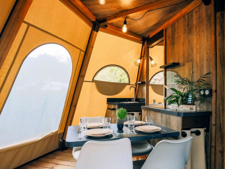 Hébergement 4 personnes - TIPI 4 PERS- 2 chambres 7