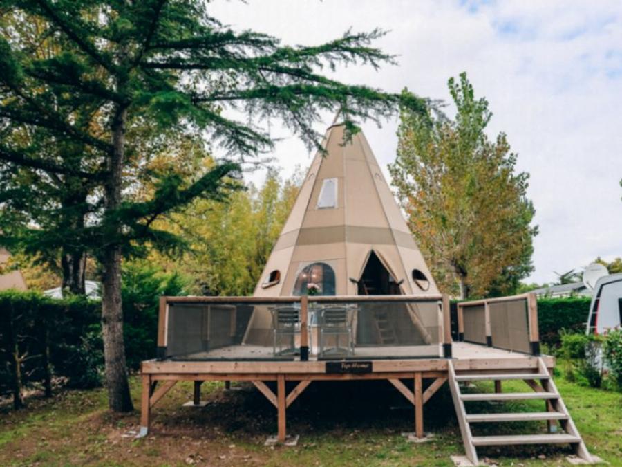 Hébergement 4 personnes - TIPI 4 PERS- 2 chambres 5