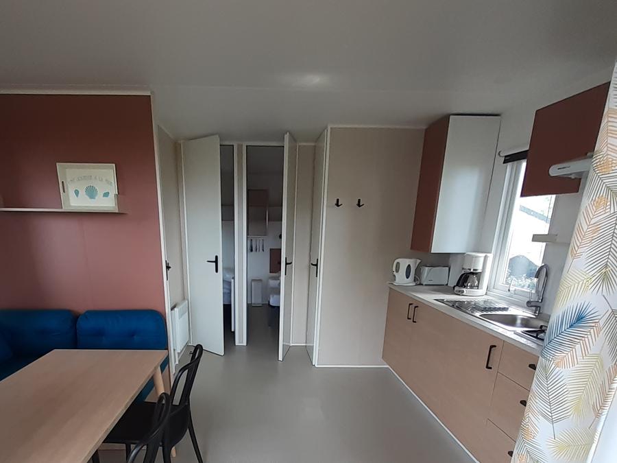 Mobilhome 4 personnes - Confort Vue Mer - 2 chambres 1