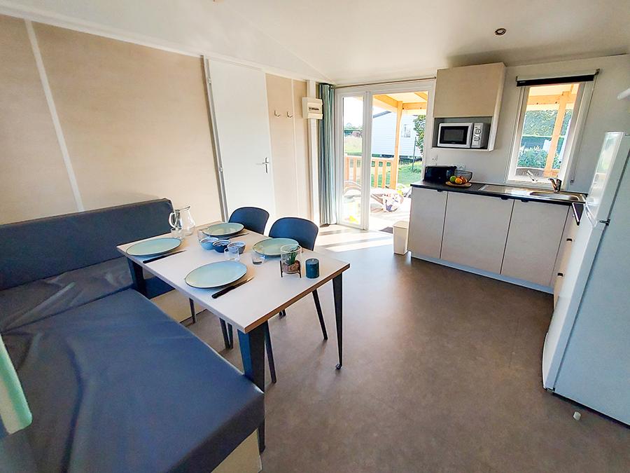 Mobilhome 4 personnes - Supérieur - 2 chambres + 2 salles de bain 7