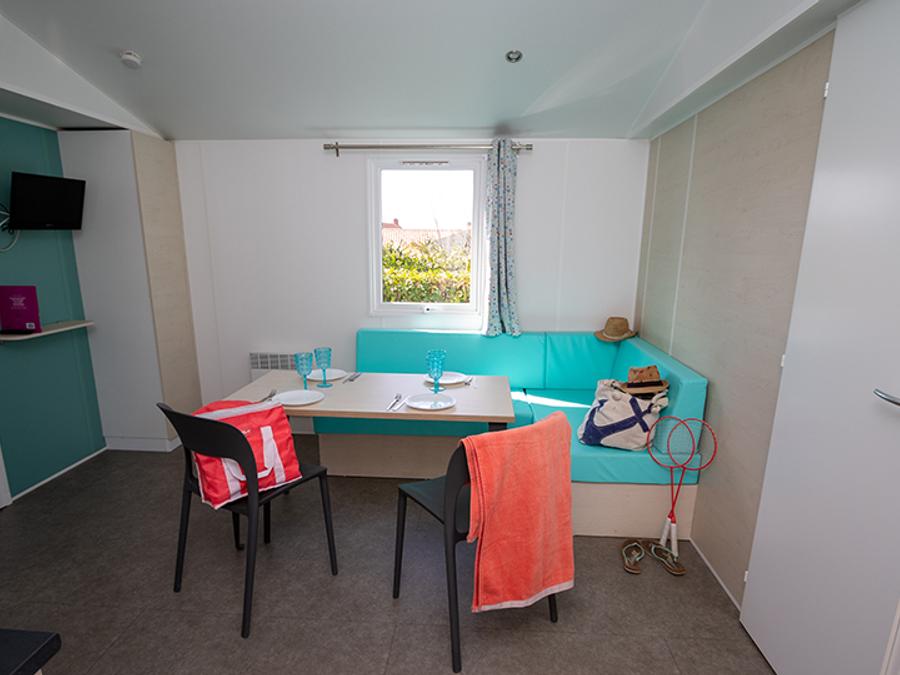 Mobilhome 4 personnes - Supérieur - 2 chambres + 2 sdb - arrivées du mercredi 7