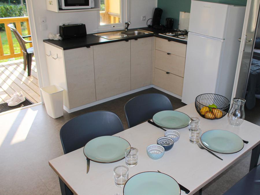 Mobilhome 4 personnes - Supérieur - 2 chambres + 2 sdb - arrivées du mercredi 0