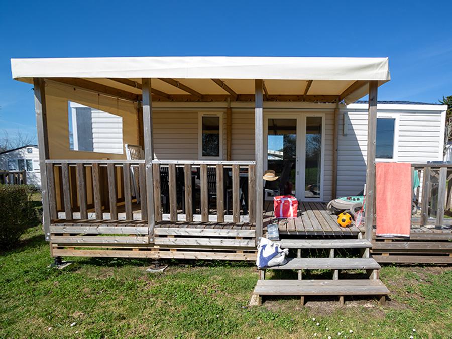 Mobilhome 4 personnes - Supérieur - 2 chambres + 2 sdb - arrivées du mercredi 13