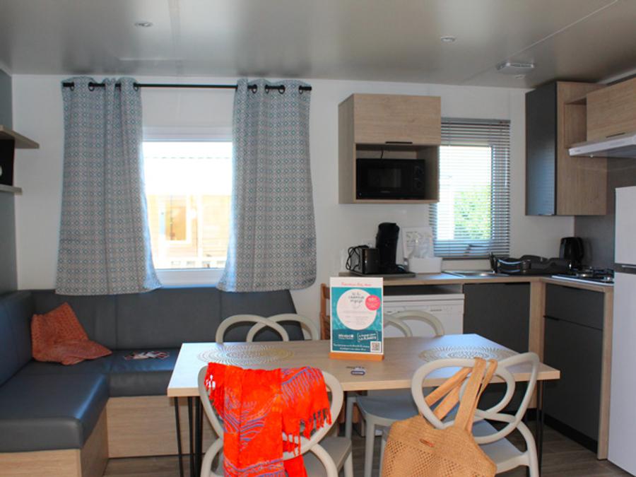 Mobilhome 6 personnes - Supérieur - 3 chambres arrivées du mercredi 17