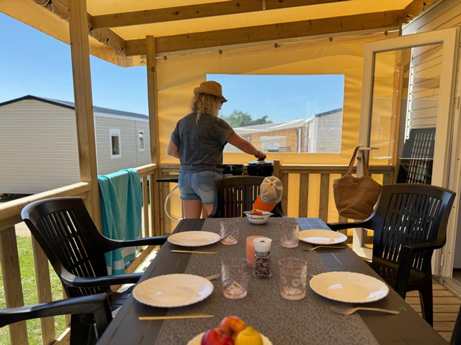 Mobilhome 6 personnes - Supérieur - 3 chambres arrivées du mercredi 19