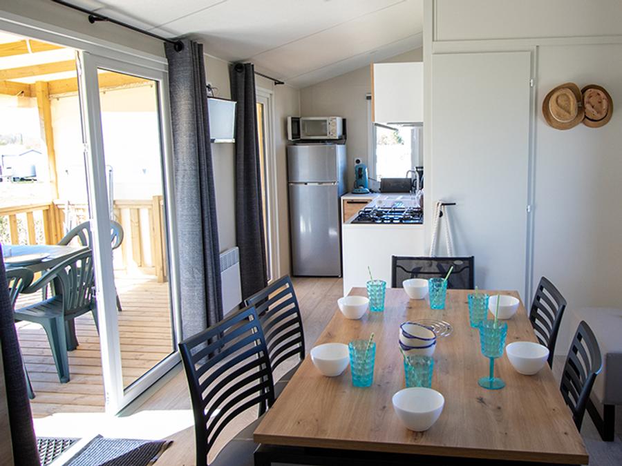 Mobilhome 6 personnes - Supérieur - 3 chambres arrivées du mercredi 6