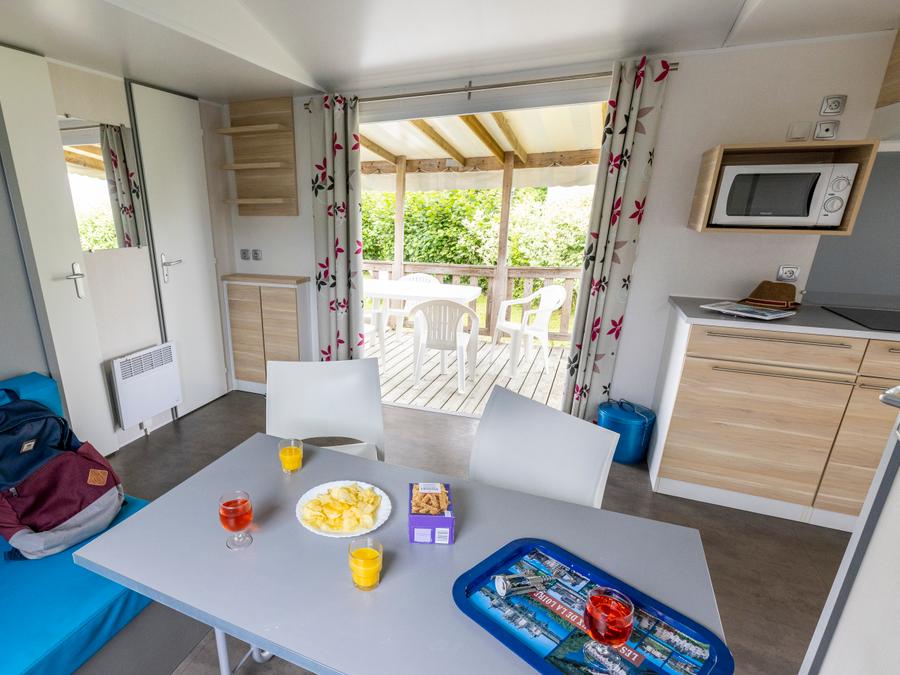 Mobilhome 4 personnes - Mobil-home Cosy TV Clim Wifi - 2 chambres - 4 personnes 4