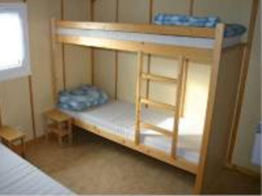 Chalet 7 personnes - Chalet 35m² (2 chambres) terrasse couverte - Le Parc des Coteaux 800m du camping 5/7 pers 4