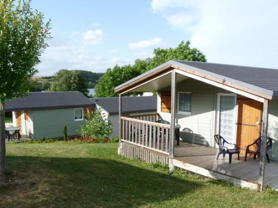 Chalet 4 personnes - Chalet 28m² (2 chambres) avec terrasse couverte 4 pers 2