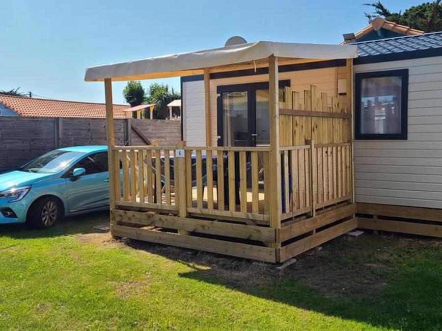 Mobilhome 2 personnes - Mobil-home Escale 20m² - 1 chambre + Télévision 11
