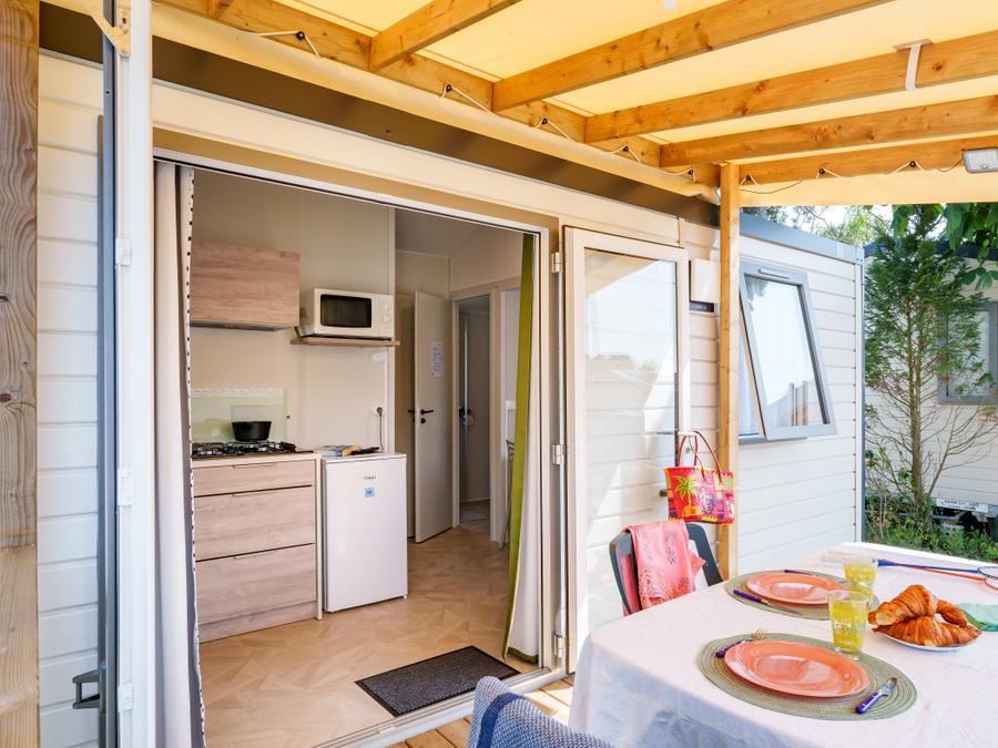 Mobilhome 2 personnes - Mobil-home Escale 20m² - 1 chambre + Télévision 7