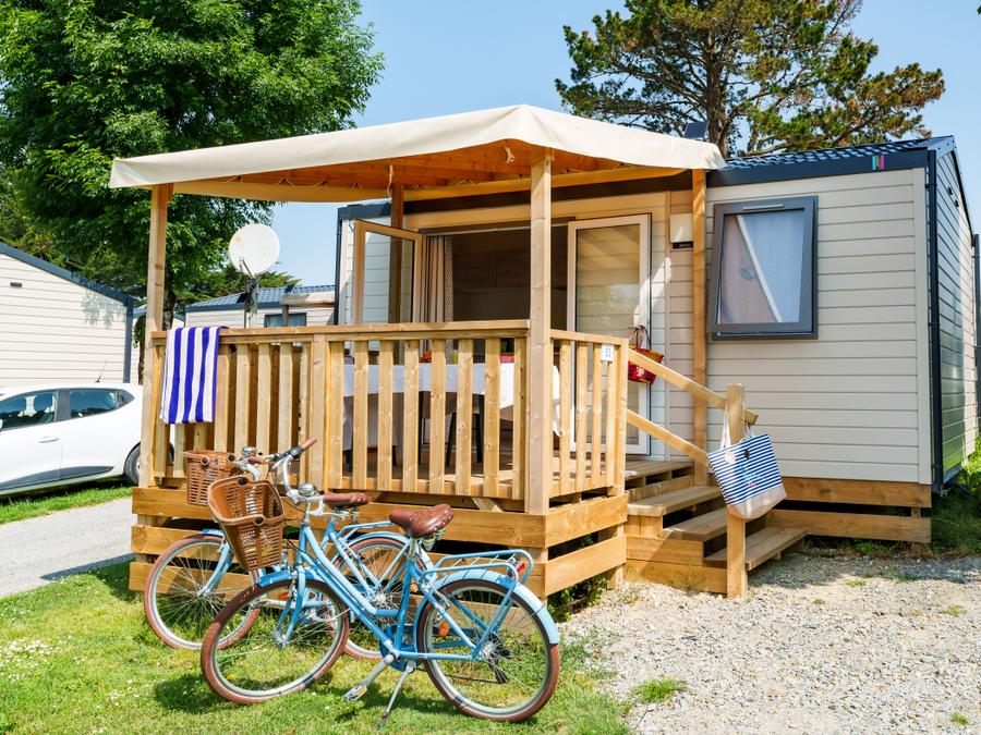 Mobilhome 2 personnes - Mobil-home Escale 20m² - 1 chambre + Télévision 9