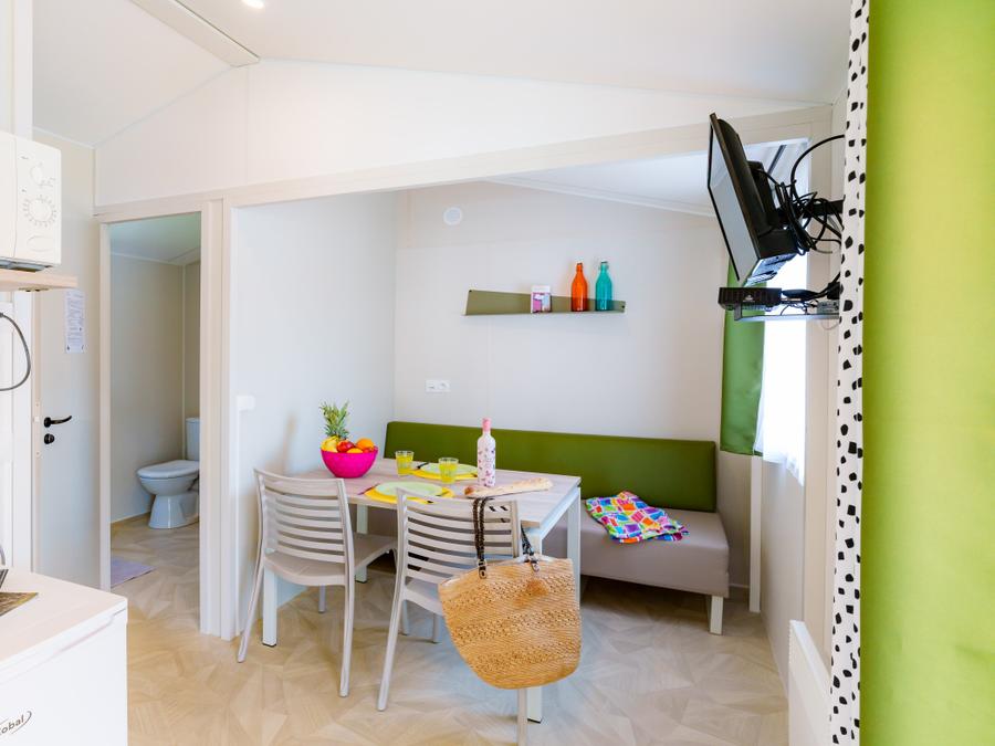 Mobilhome 2 personnes - Mobil-home Escale 20m² - 1 chambre + Télévision 5