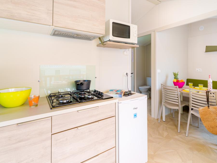 Mobilhome 2 personnes - Mobil-home Escale 20m² - 1 chambre + Télévision 2