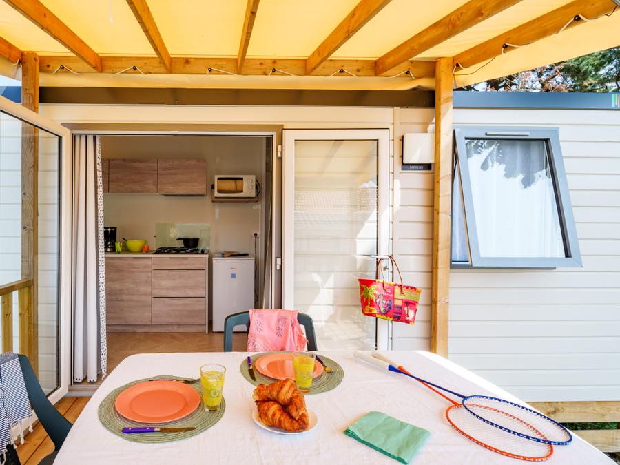 Mobilhome 2 personnes - Mobil-home Escale 20m² - 1 chambre + Télévision 0