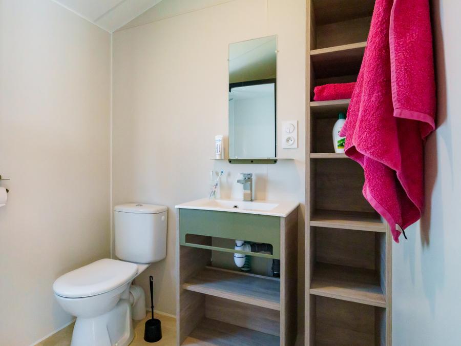 Mobilhome 2 personnes - Mobil-home Escale 20m² - 1 chambre + Télévision 10