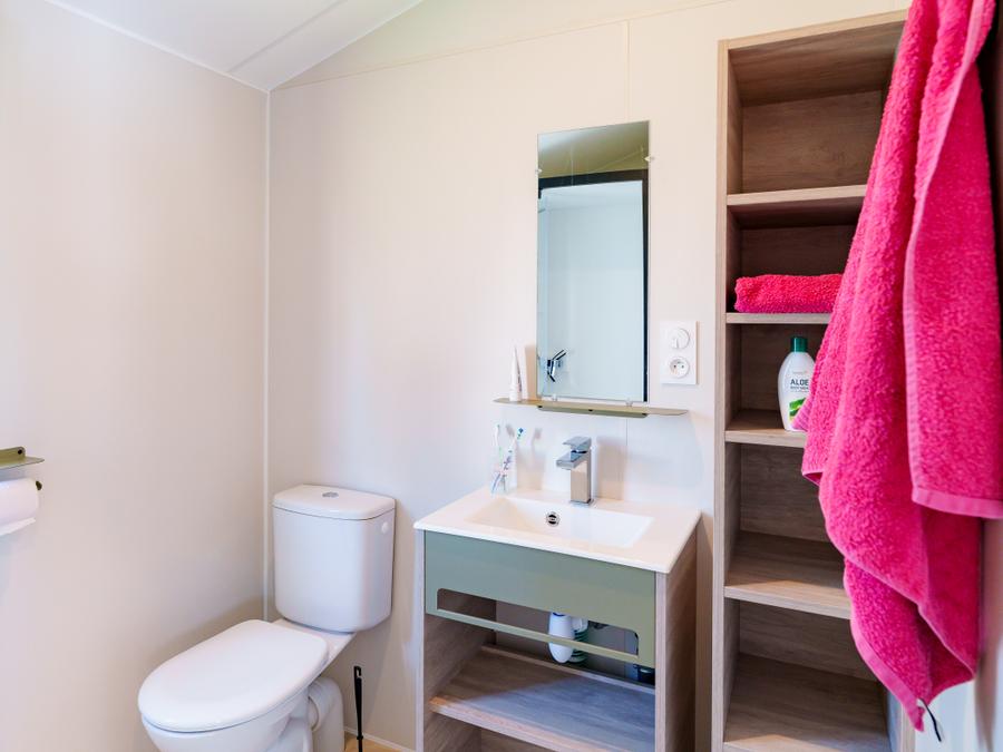 Mobilhome 2 personnes - Mobil-home Escale 20m² - 1 chambre + Télévision 12
