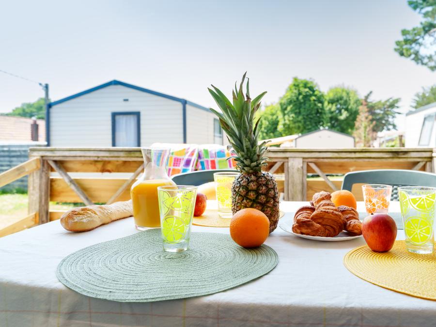 Mobilhome 4 personnes - Mobil-home Escapade 24m² - 2 chambres + Télévision 8
