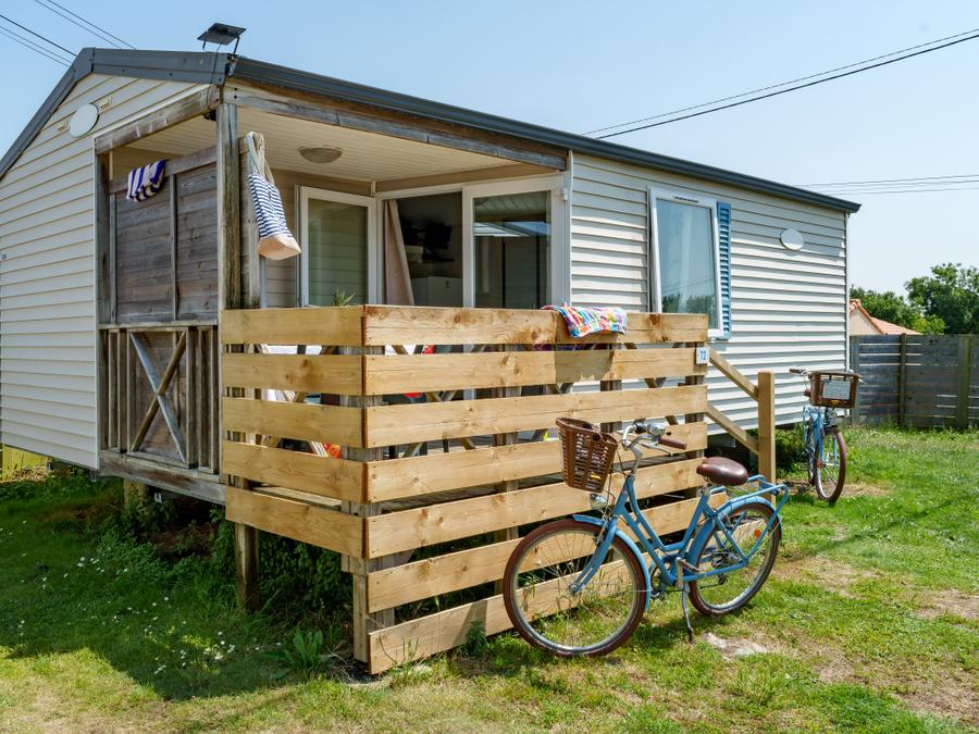 Mobilhome 4 personnes - Mobil-home Escapade 24m² - 2 chambres + Télévision 10