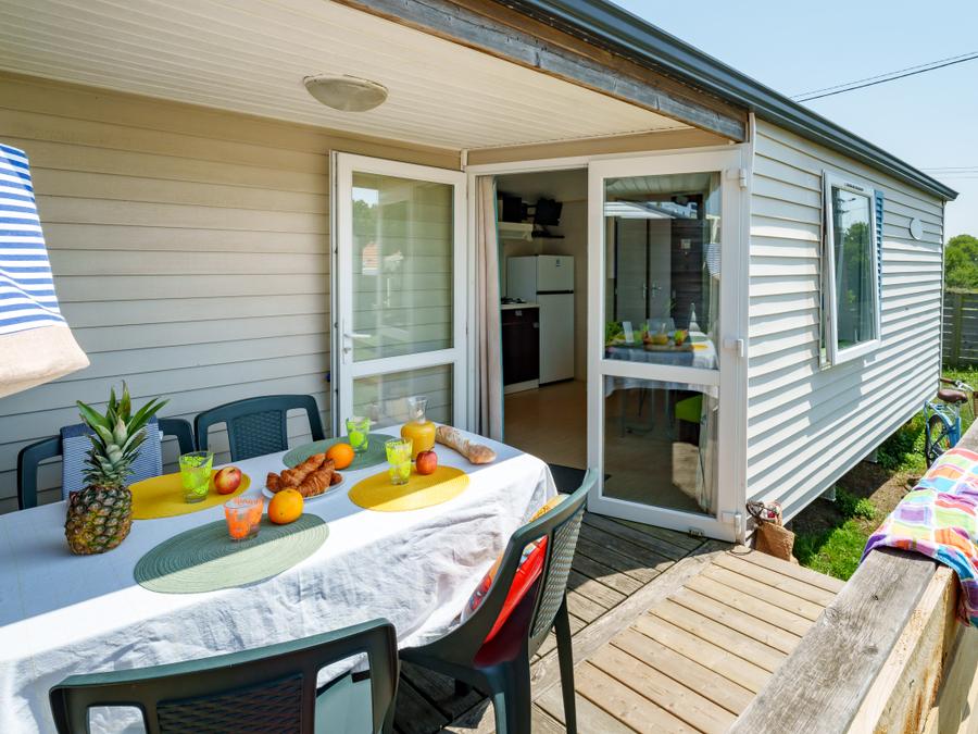 Mobilhome 4 personnes - Mobil-home Escapade 24m² - 2 chambres + Télévision 6