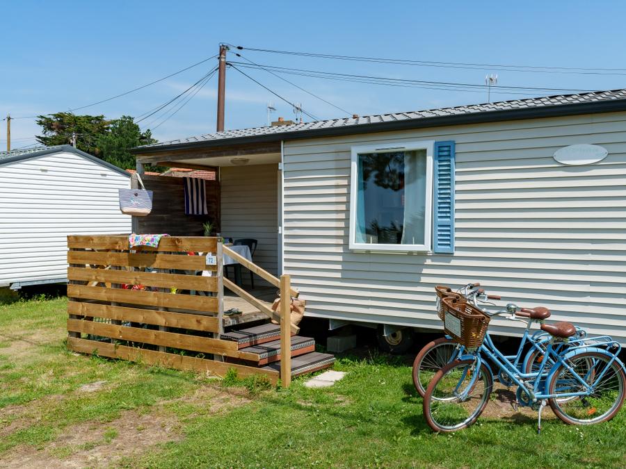 Mobilhome 4 personnes - Mobil-home Escapade 24m² - 2 chambres + Télévision 9