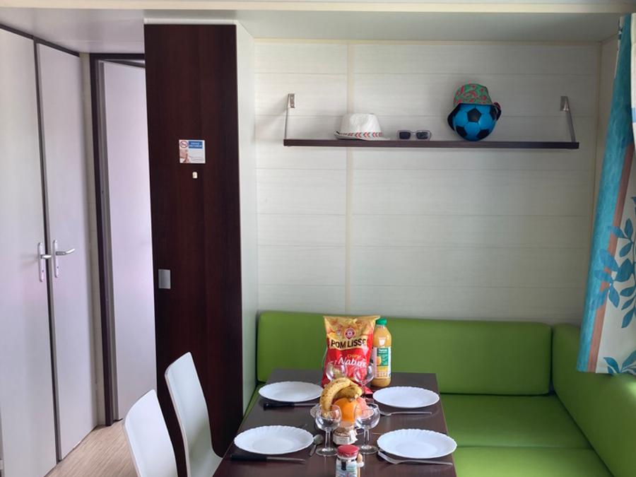 Mobilhome 4 personnes - Mobil-home Escapade 24m² - 2 chambres + Télévision 14