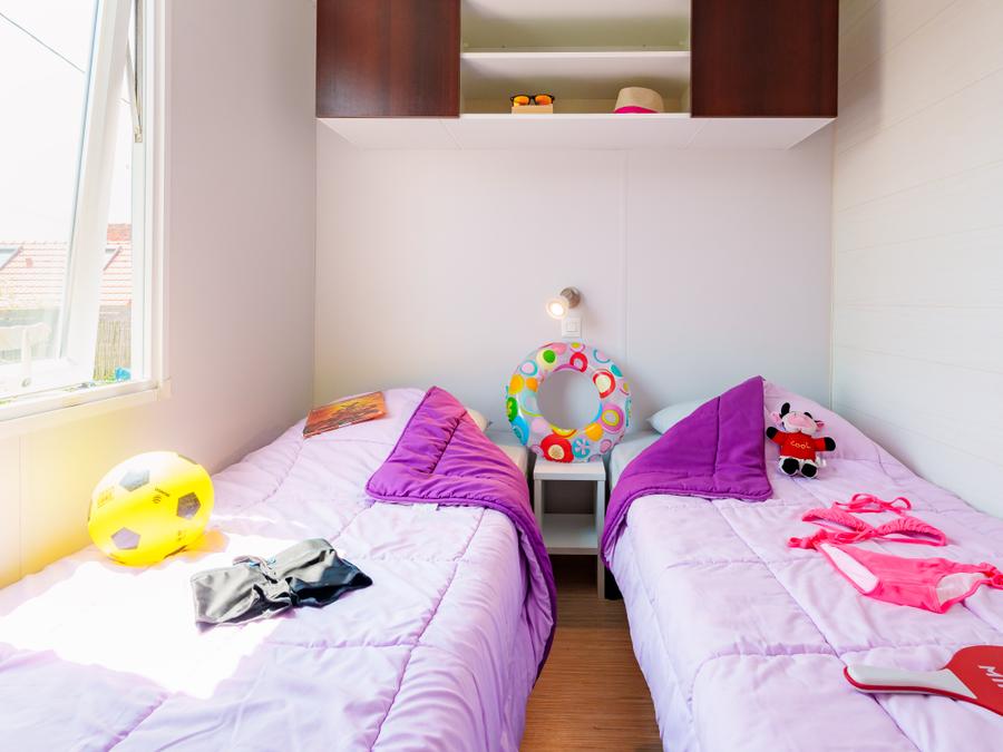 Mobilhome 4 personnes - Mobil-home Escapade 24m² - 2 chambres + Télévision 4