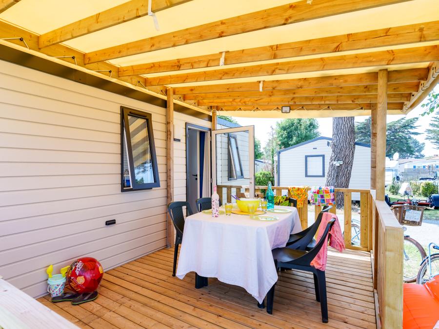 Mobilhome 5 personnes - Mobil-home Club 5 27m² - 2 chambres + Télévision 8