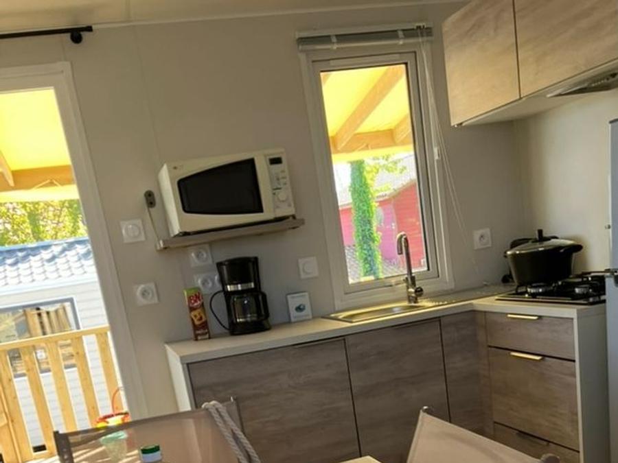 Mobilhome 5 personnes - Mobil-home Club 5 27m² - 2 chambres + Télévision 12