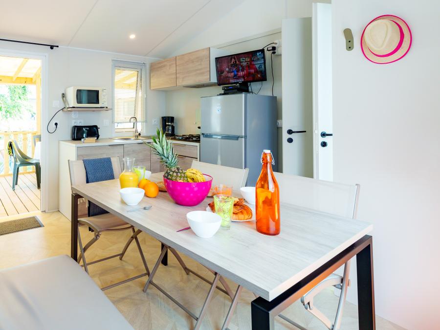 Mobilhome 5 personnes - Mobil-home Club 5 27m² - 2 chambres + Télévision 1