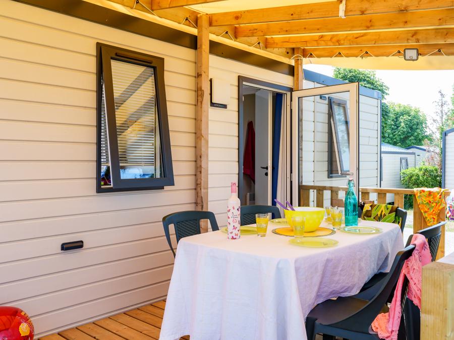 Mobilhome 5 personnes - Mobil-home Club 5 27m² - 2 chambres + Télévision 7