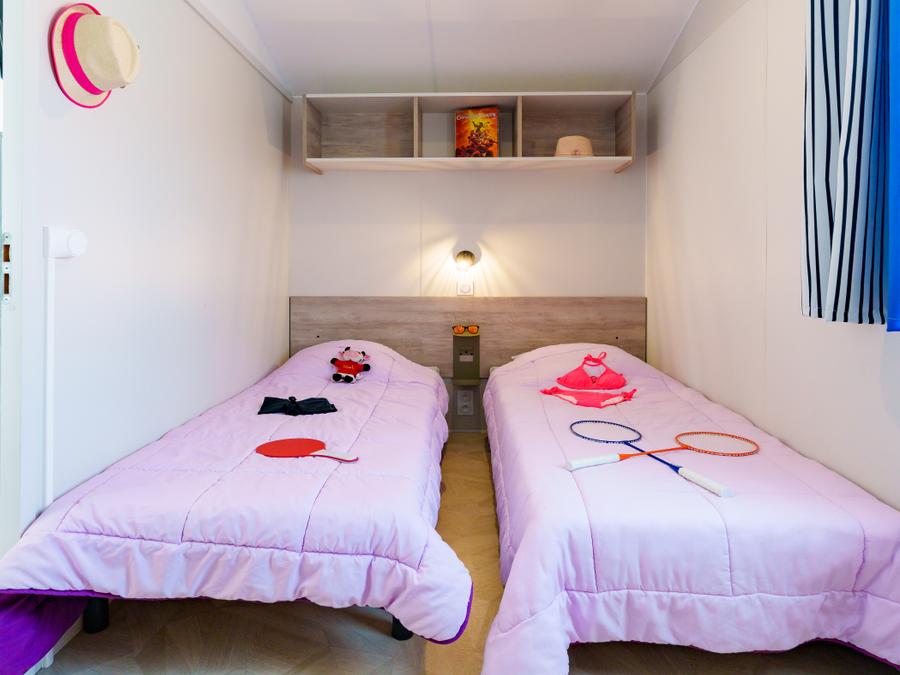 Mobilhome 5 personnes - Mobil-home Club 5 27m² - 2 chambres + Télévision 4
