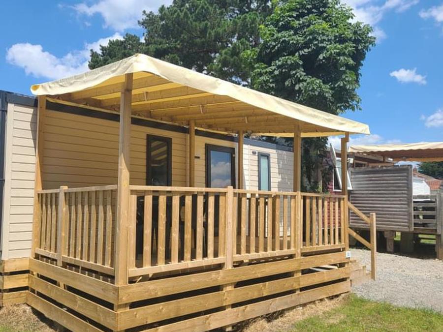 Mobilhome 5 personnes - Mobil-home Club 5 27m² - 2 chambres + Télévision 13