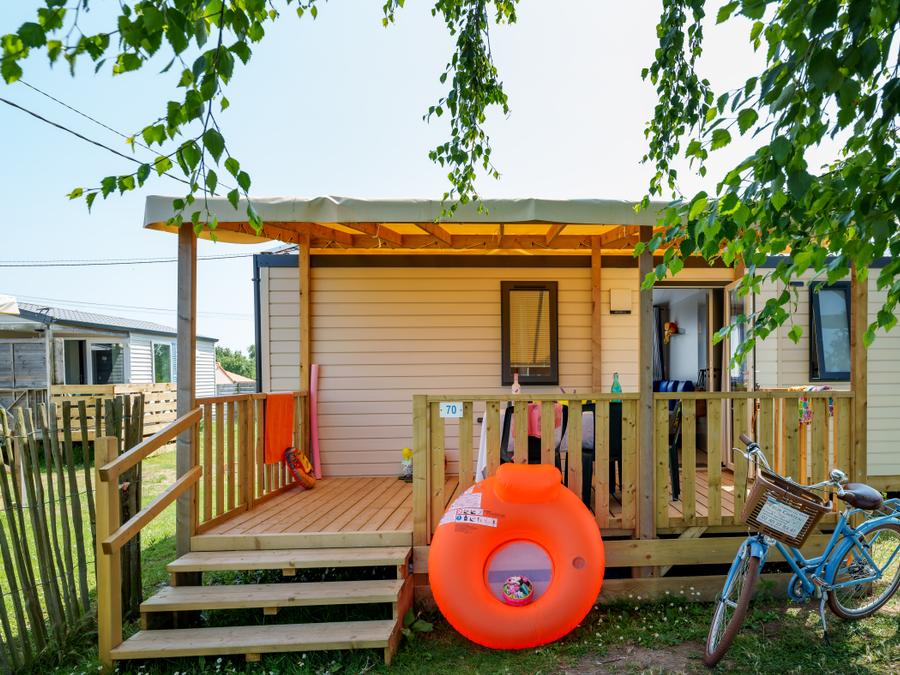 Mobilhome 5 personnes - Mobil-home Club 5 27m² - 2 chambres + Télévision 6