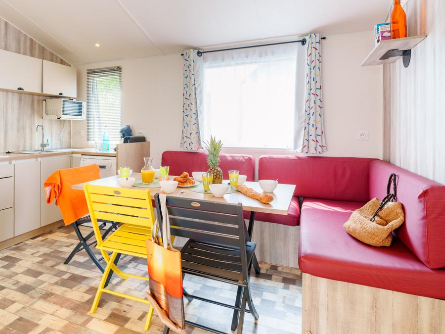 Mobilhome 8 personnes - Détente 2018 GRAND CONFORT 36m² - 4 chambres + télévision et lave vaisselle 0