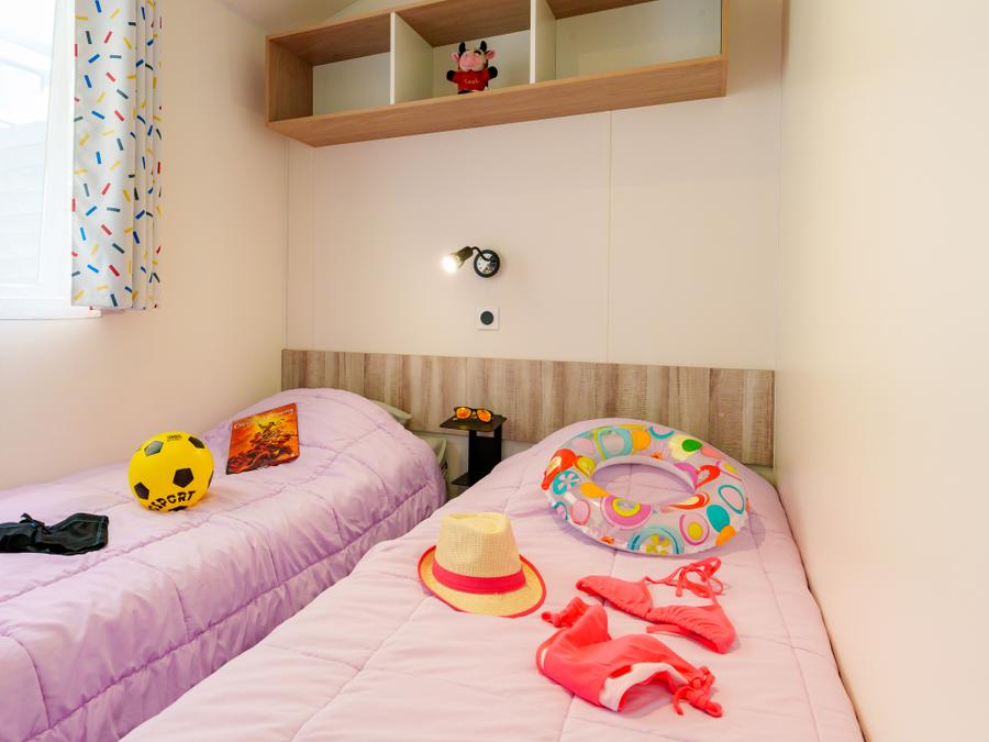 Mobilhome 8 personnes - Détente 2018 GRAND CONFORT 36m² - 4 chambres + télévision et lave vaisselle 2