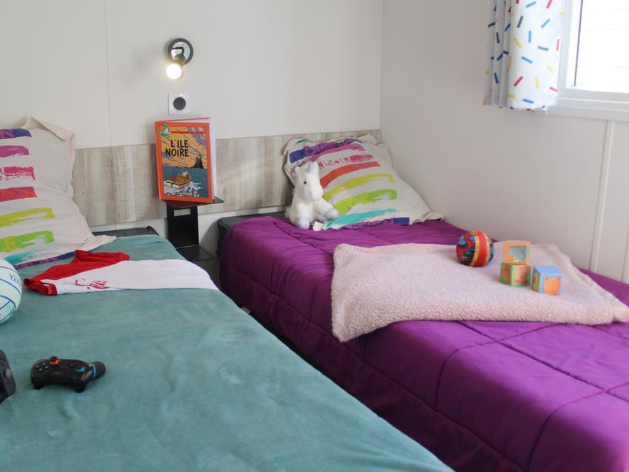 Mobilhome 8 personnes - Détente 2018 GRAND CONFORT 36m² - 4 chambres + télévision et lave vaisselle 9