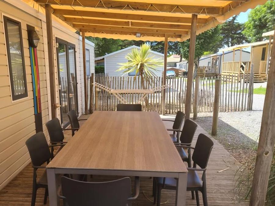 Mobilhome 8 personnes - Détente 2018 GRAND CONFORT 36m² - 4 chambres + télévision et lave vaisselle 14