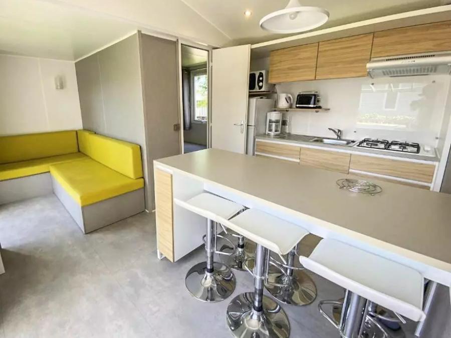 Mobilhome 6 personnes - 4 Pièces 6 Personnes + TV 1